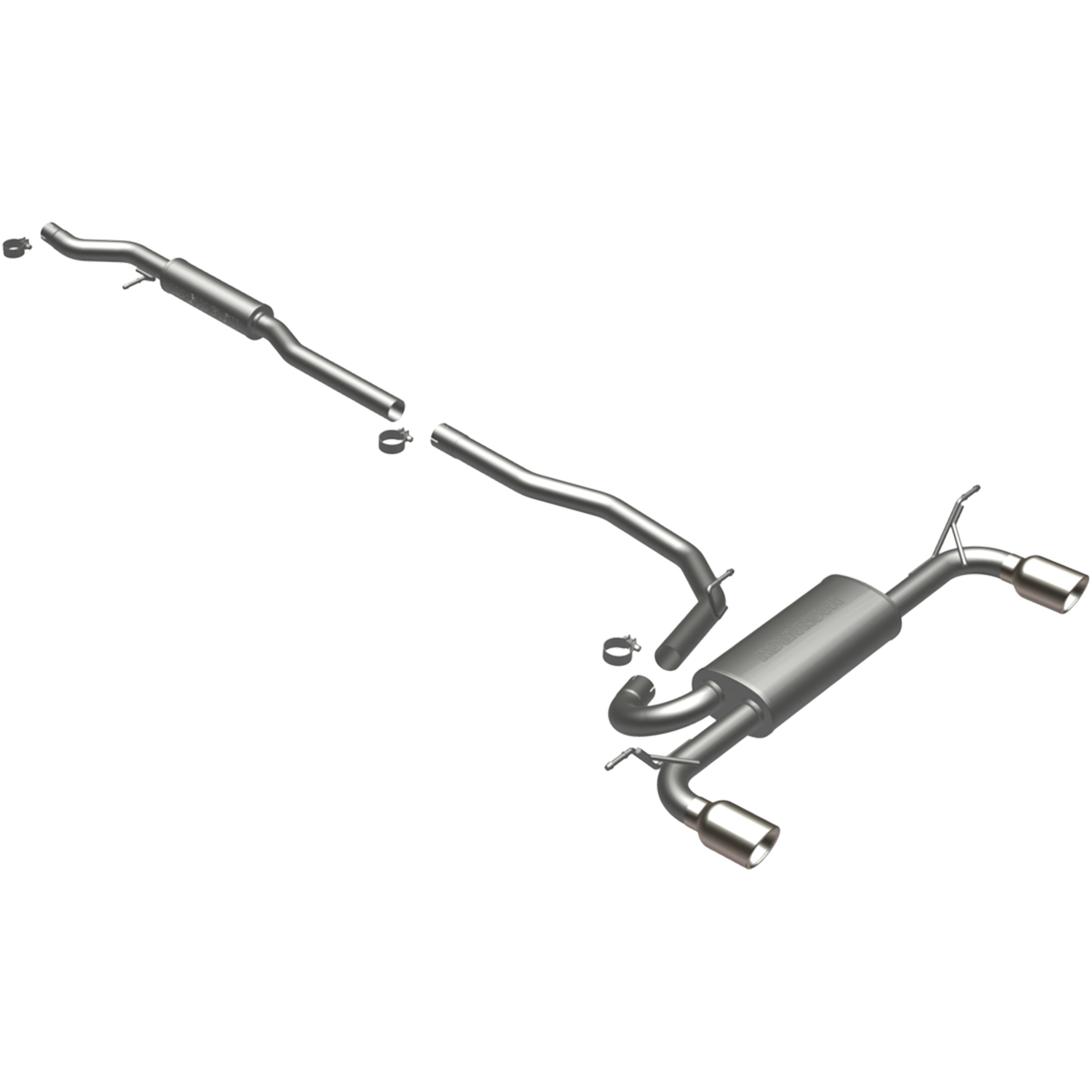 MagnaFlow Exhaust Products 16871 Street Series Stainless Cat-Back System